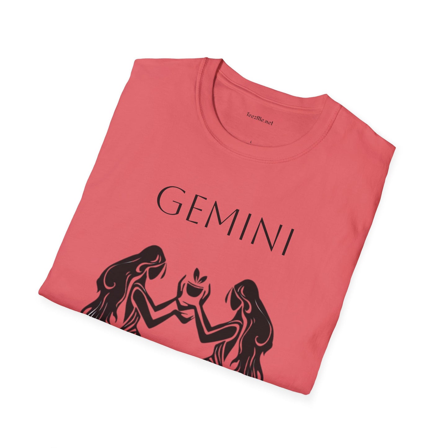 GEMINI- Unisex Softstyle T-Shirt 100% Cotton Graphic