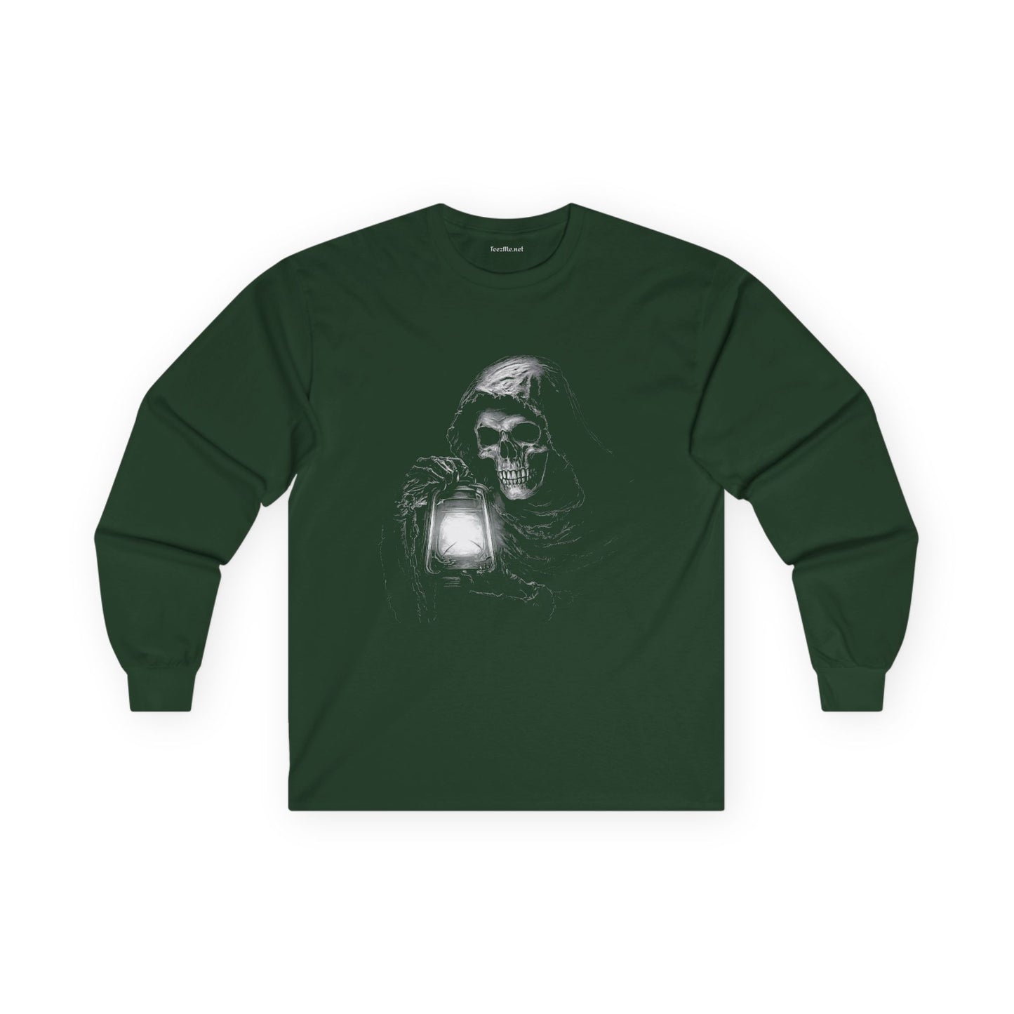 Grim Reaper Skull 02 Unisex Ultra Cotton Long Sleeve Tee