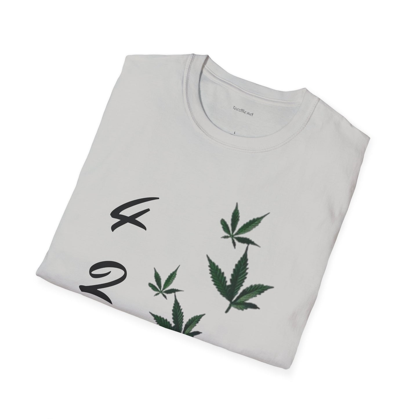 420 - Unisex Softstyle T-Shirt 100% Cotton Graphic #weed #cannabis