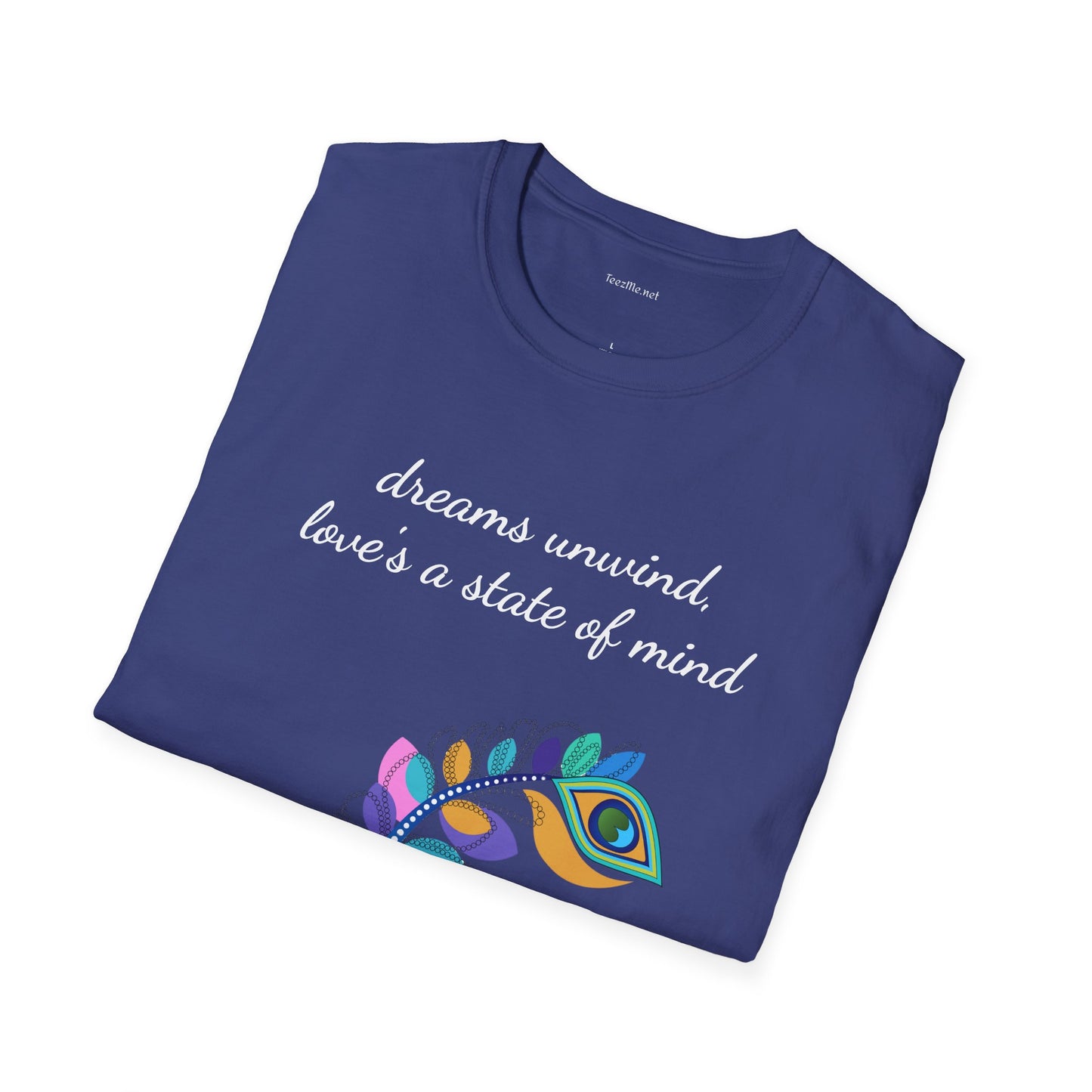 Dreams unwind - Unisex Softstyle T-Shirt 100% Cotton Graphic