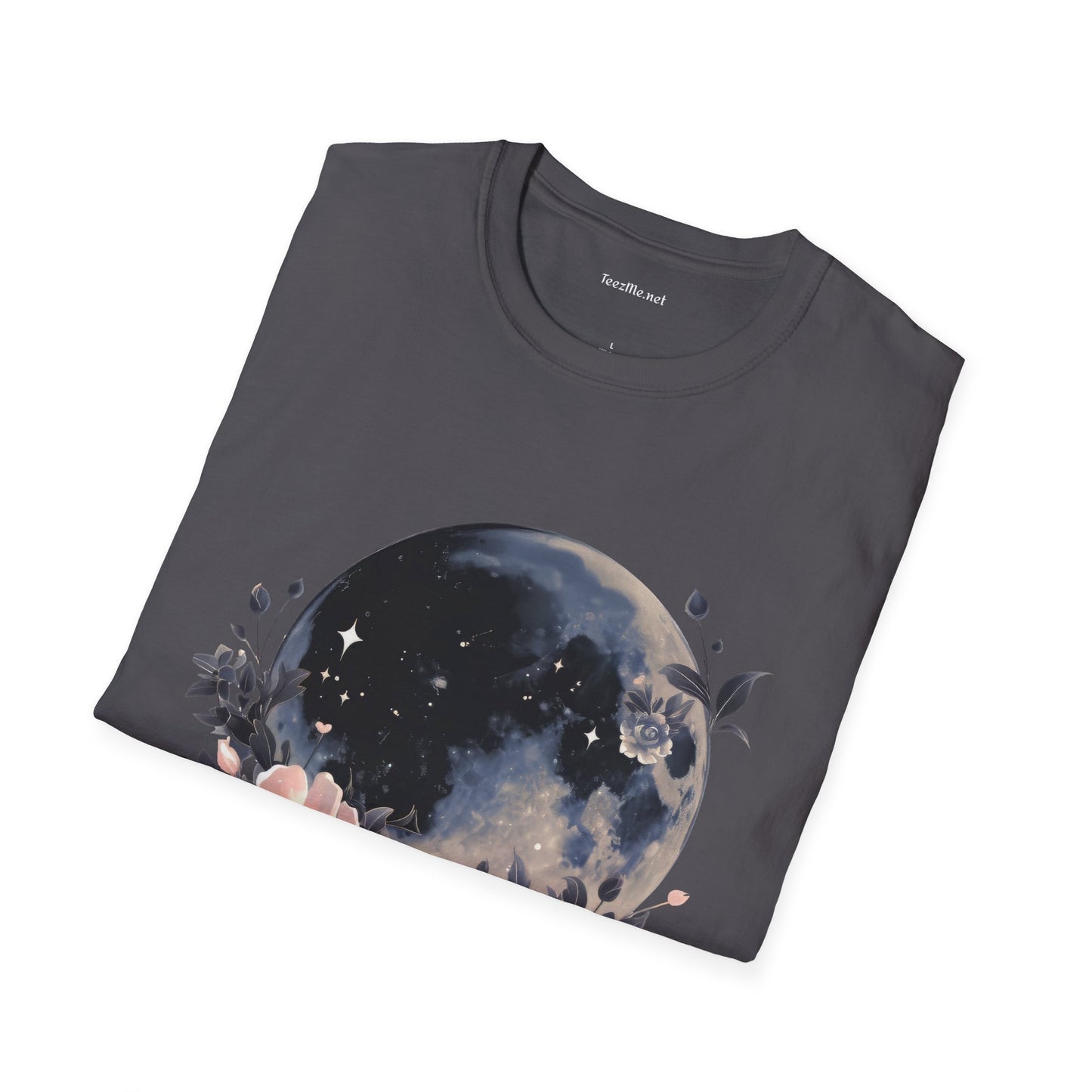 BOHO Black Moon - Unisex Softstyle T-Shirt 100% Cotton Graphic