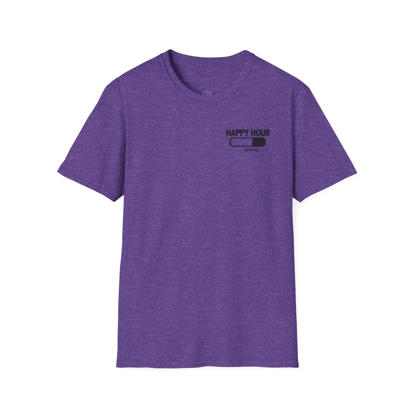 Happy Hour - Unisex Softstyle T-Shirt 100% Cotton Graphic