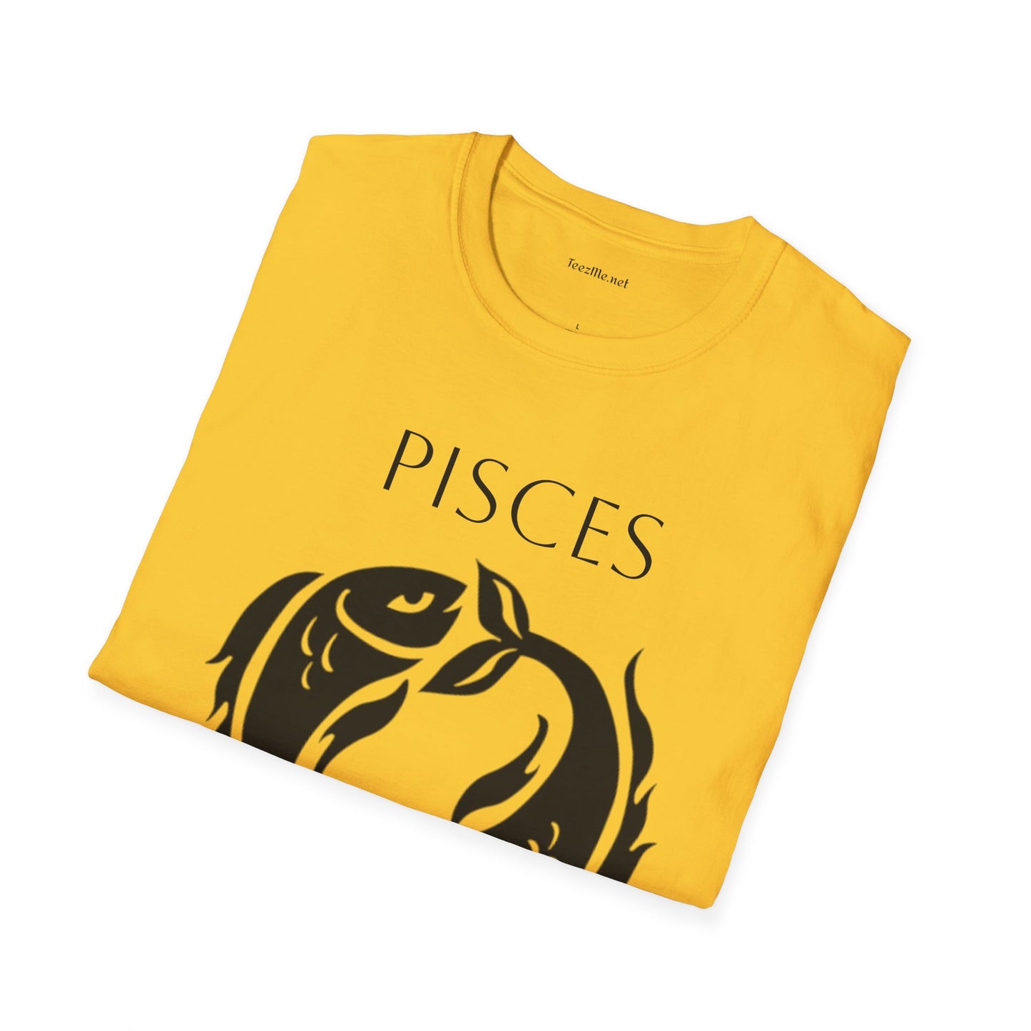 PISCES - Unisex Softstyle T-Shirt 100% Cotton Graphic