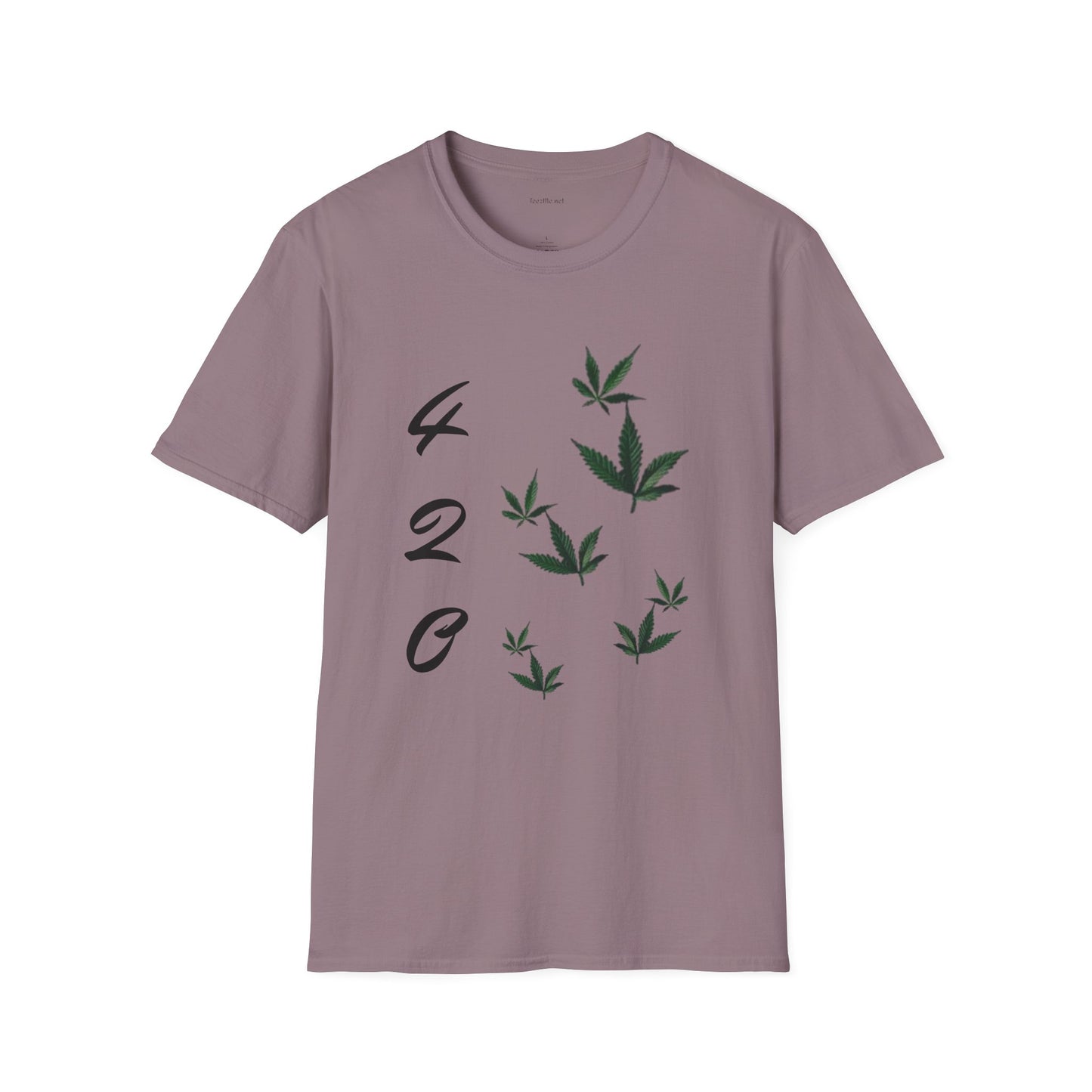 420 - Unisex Softstyle T-Shirt 100% Cotton Graphic #weed #cannabis