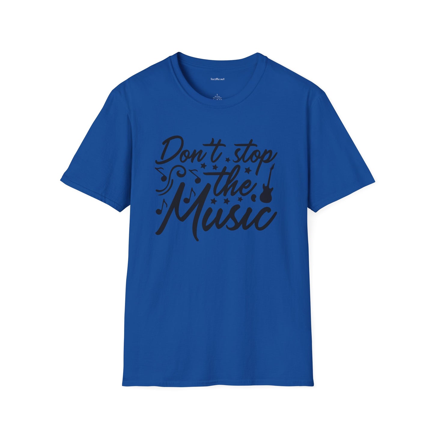 Don't stop the Music 1 - Unisex Softstyle T-Shirt 100% Cotton Graphic