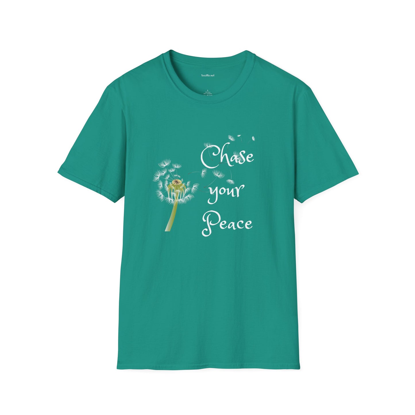 Chase your Peace - Unisex Softstyle T-Shirt 100% Cotton Graphic