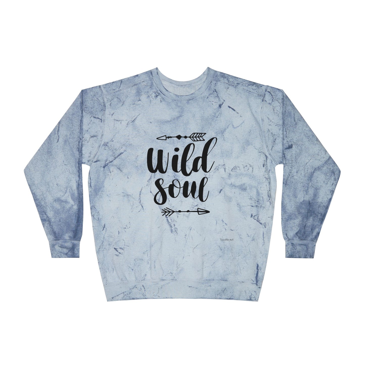 Wild Soul - Unisex Color Blast Crewneck Sweatshirt