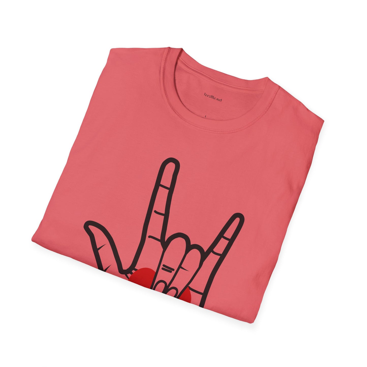 ASL Love  - Unisex Softstyle T-Shirt 100% Cotton Graphic