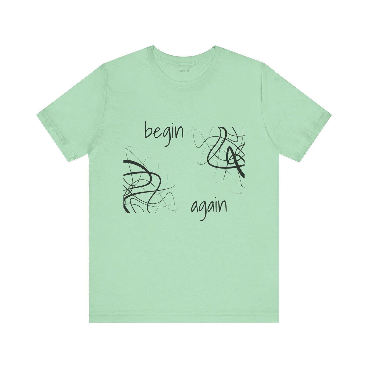 Begin Again - Unisex Jersey Short Sleeve Tee