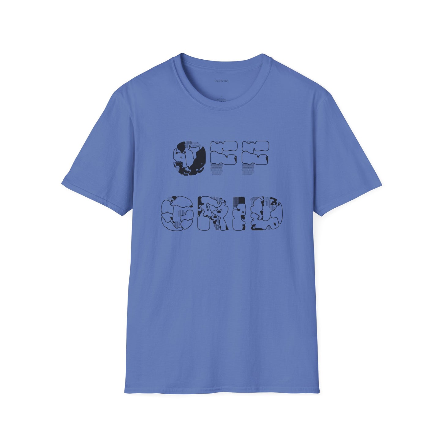 OFF GRID - Unisex Softstyle T-Shirt 100% Cotton Graphic
