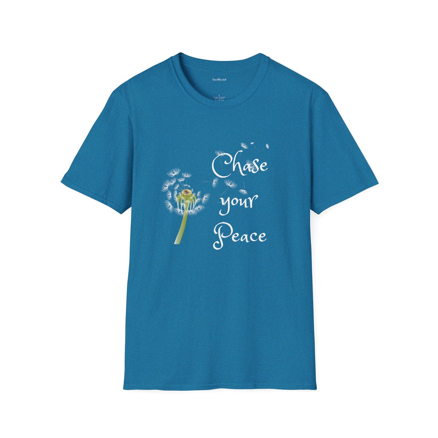 Chase your Peace - Unisex Softstyle T-Shirt 100% Cotton Graphic