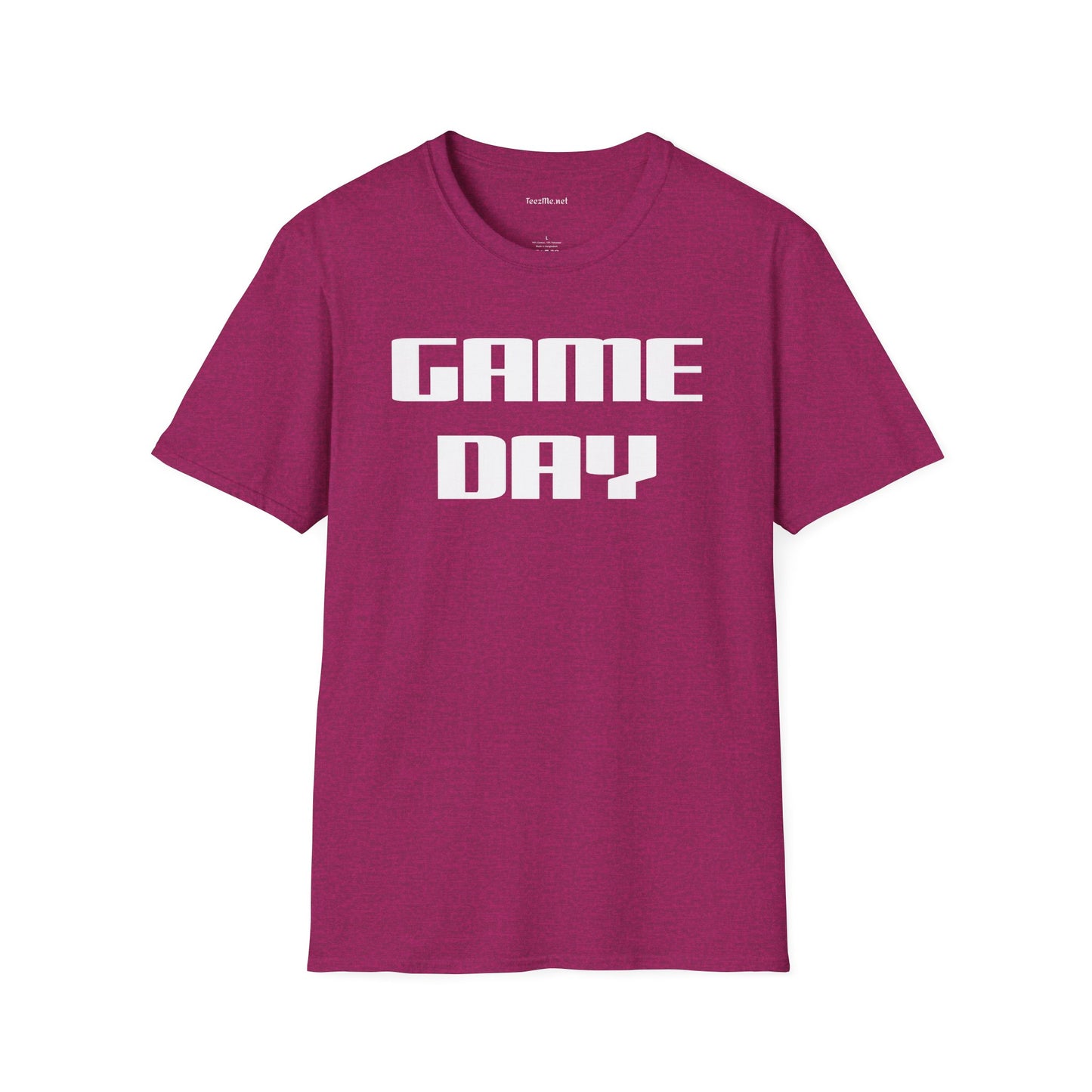 Game Day Unisex Softstyle T-Shirt 100% Cotton Graphic