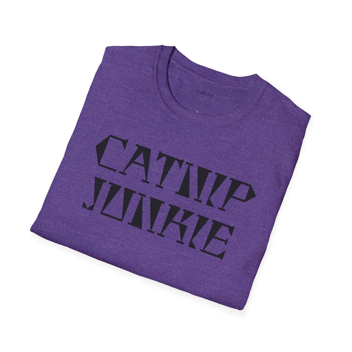 Catnip Junkie - Unisex Softstyle T-Shirt 100% Cotton Graphic