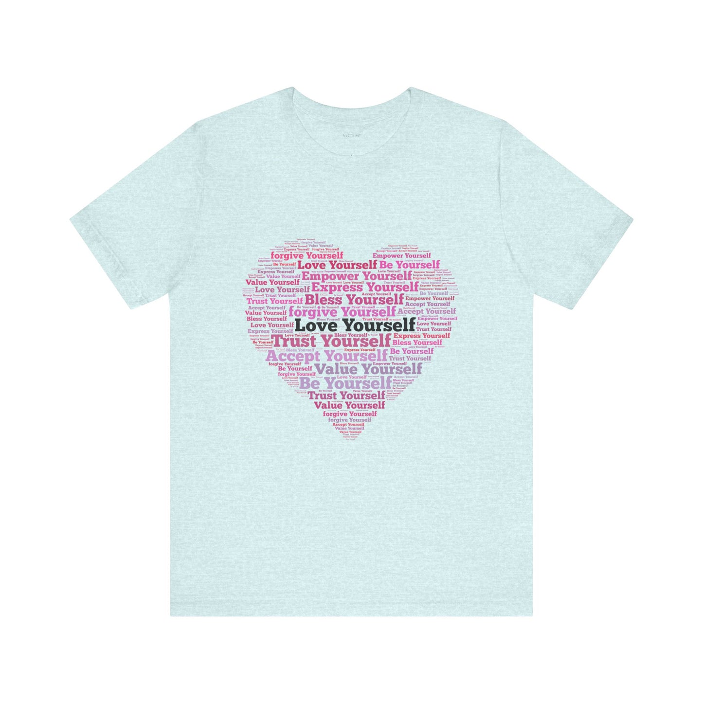Love - Trust - Accept Yourself- Unisex Jersey Short Sleeve Tee