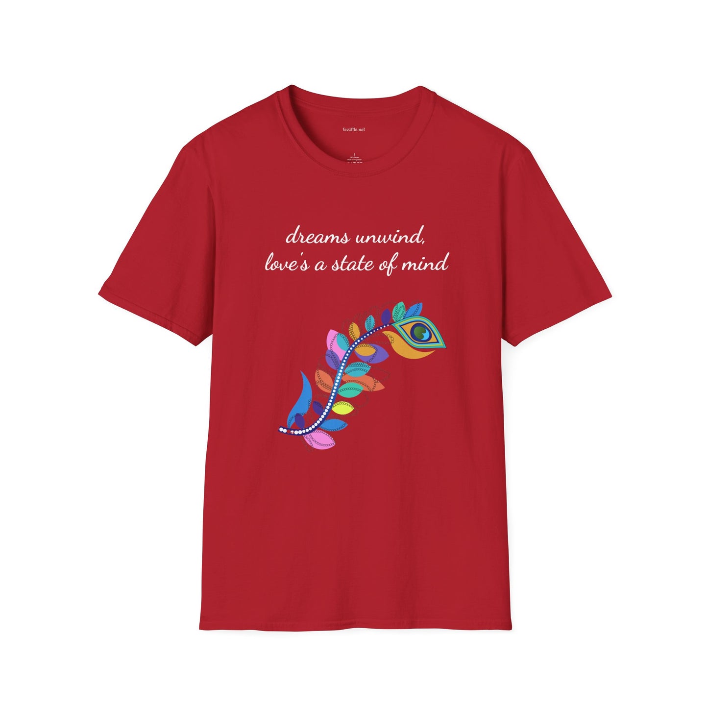 Dreams unwind - Unisex Softstyle T-Shirt 100% Cotton Graphic