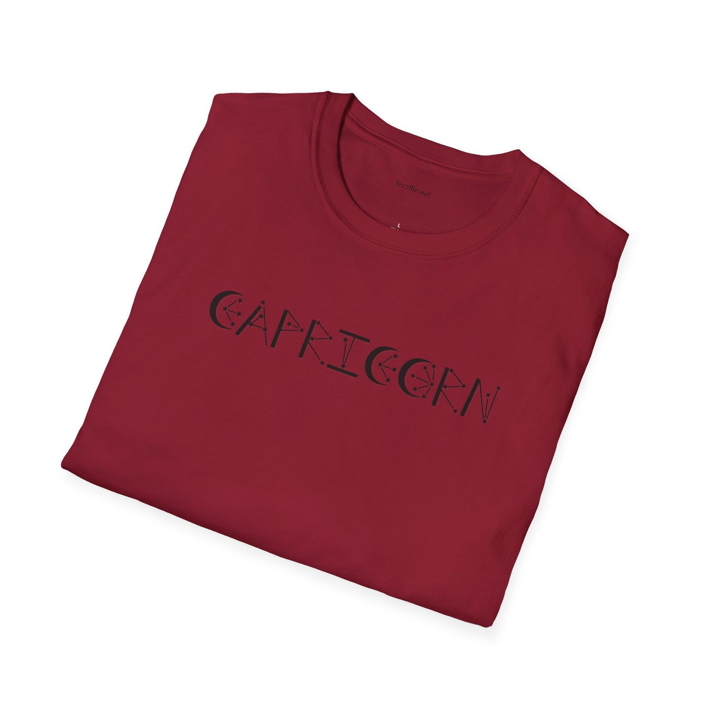 Capricorn Zodiac - Unisex Softstyle T-Shirt 100% Cotton Graphic