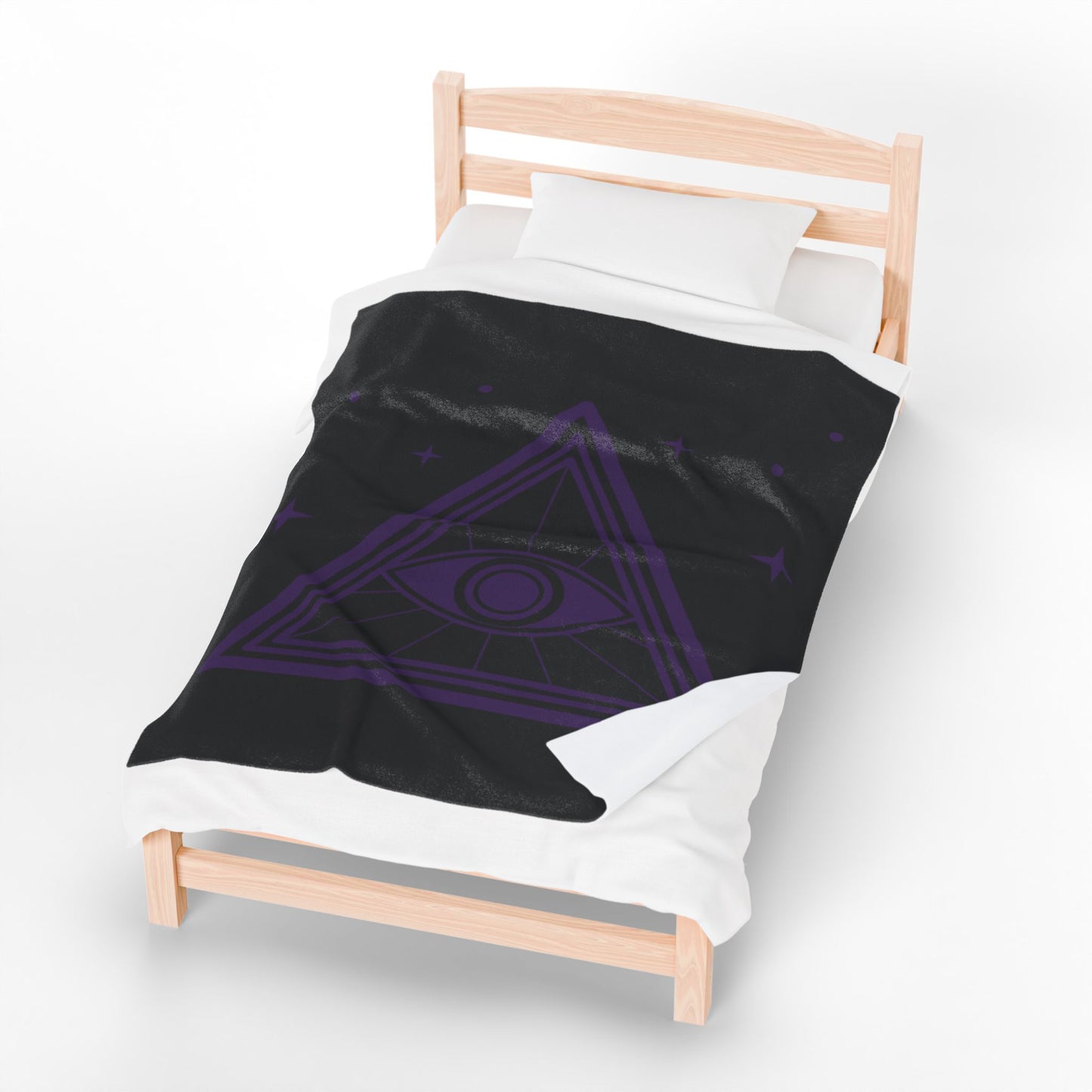 Protective Eye Velveteen Plush Blanket