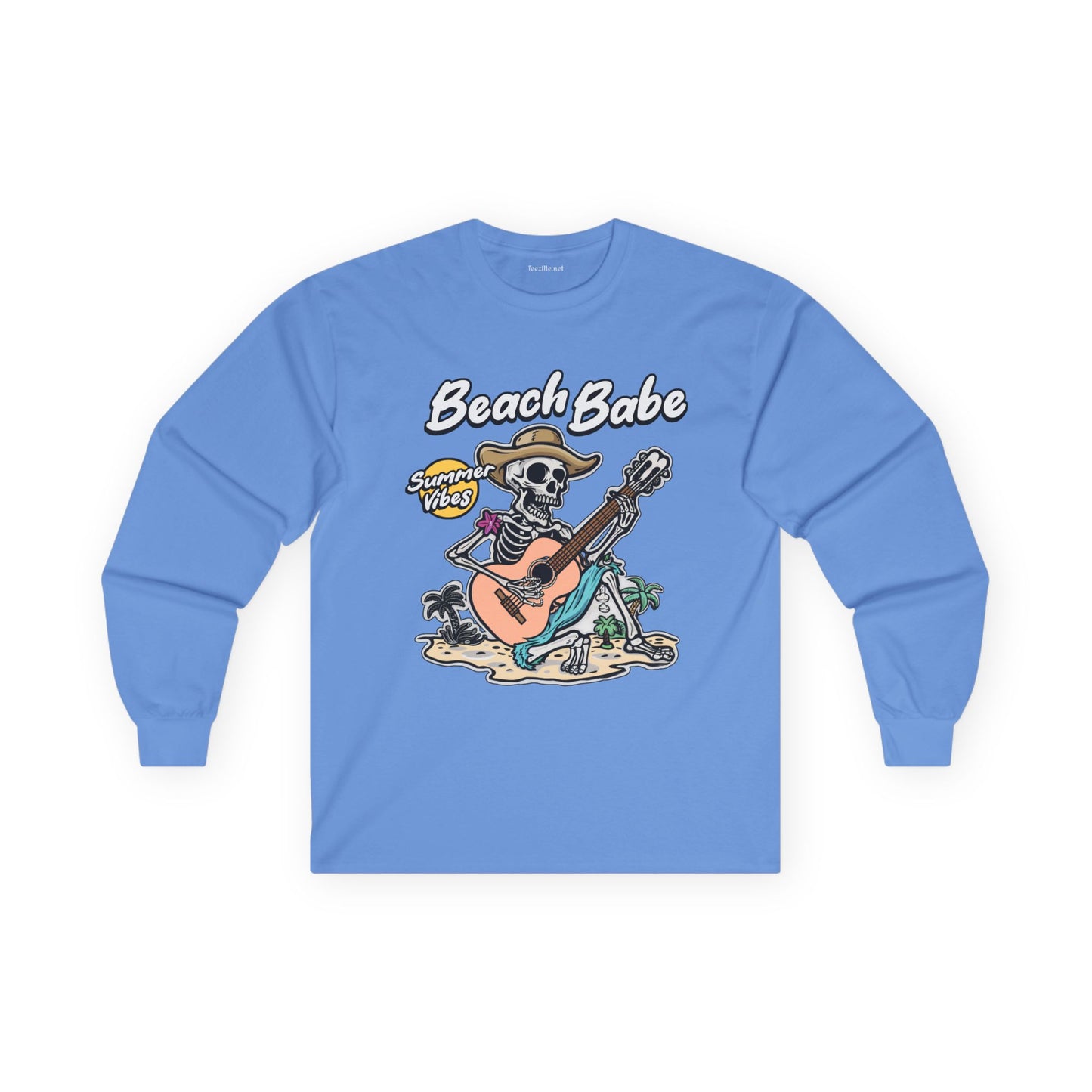 Beach Babe Guitar Unisex Ultra Cotton Long Sleeve Tee