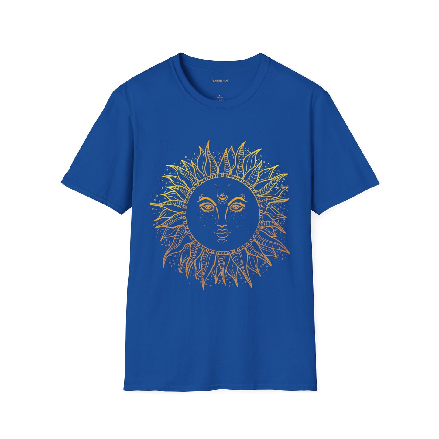 Golden Sun Unisex Softstyle T-Shirt 100% Cotton Graphic