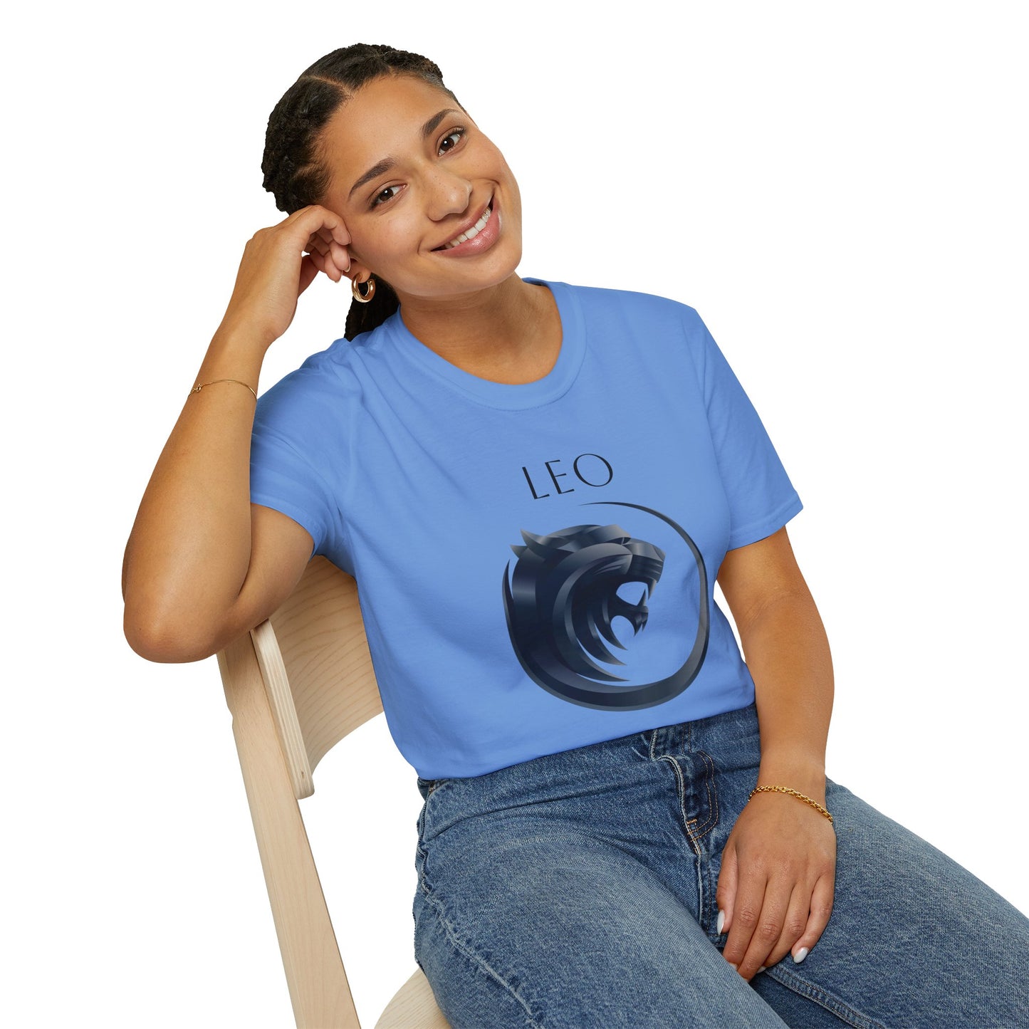 LEO - Unisex Softstyle T-Shirt 100% Cotton Graphic
