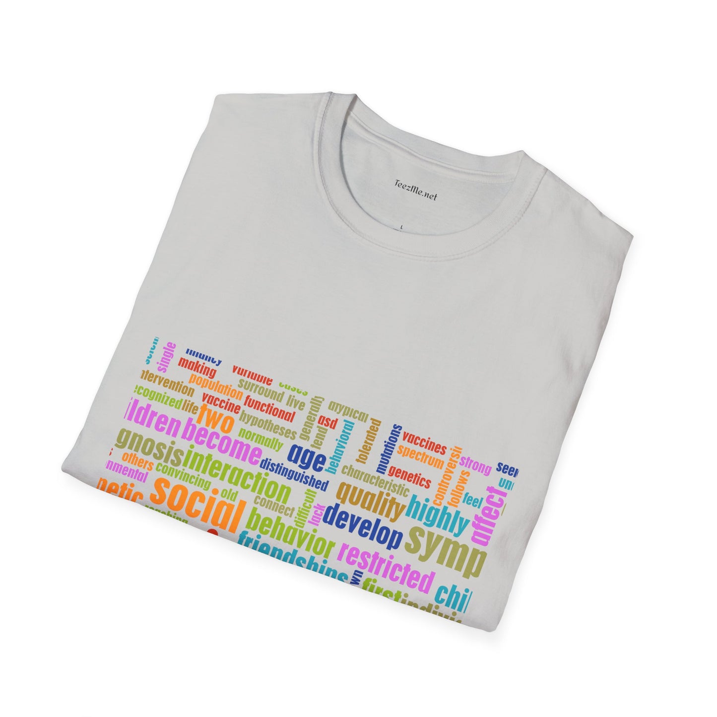 AUTISM speaks- Unisex Softstyle T-Shirt 100% Cotton Graphic
