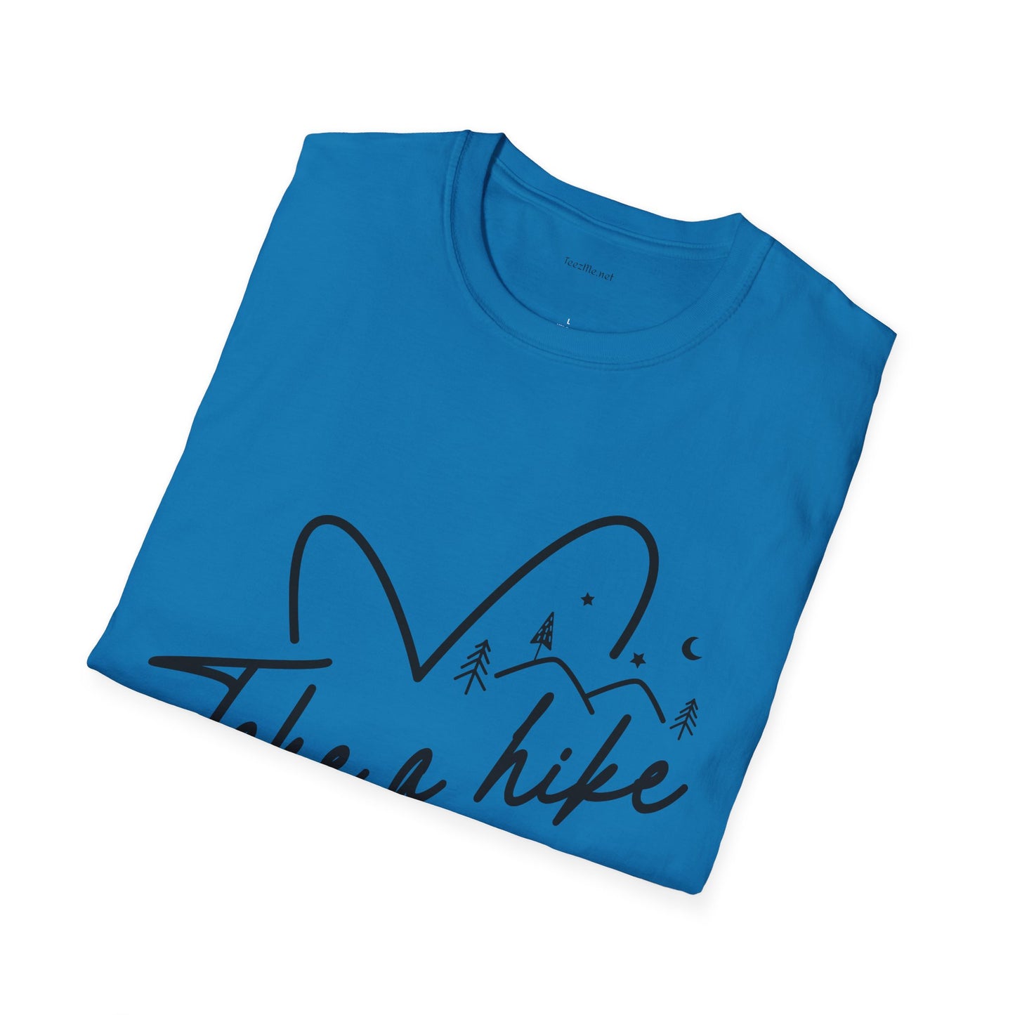 Take a Hike (black) - Unisex Softstyle T-Shirt 100% Cotton Graphic #weed #cannabis