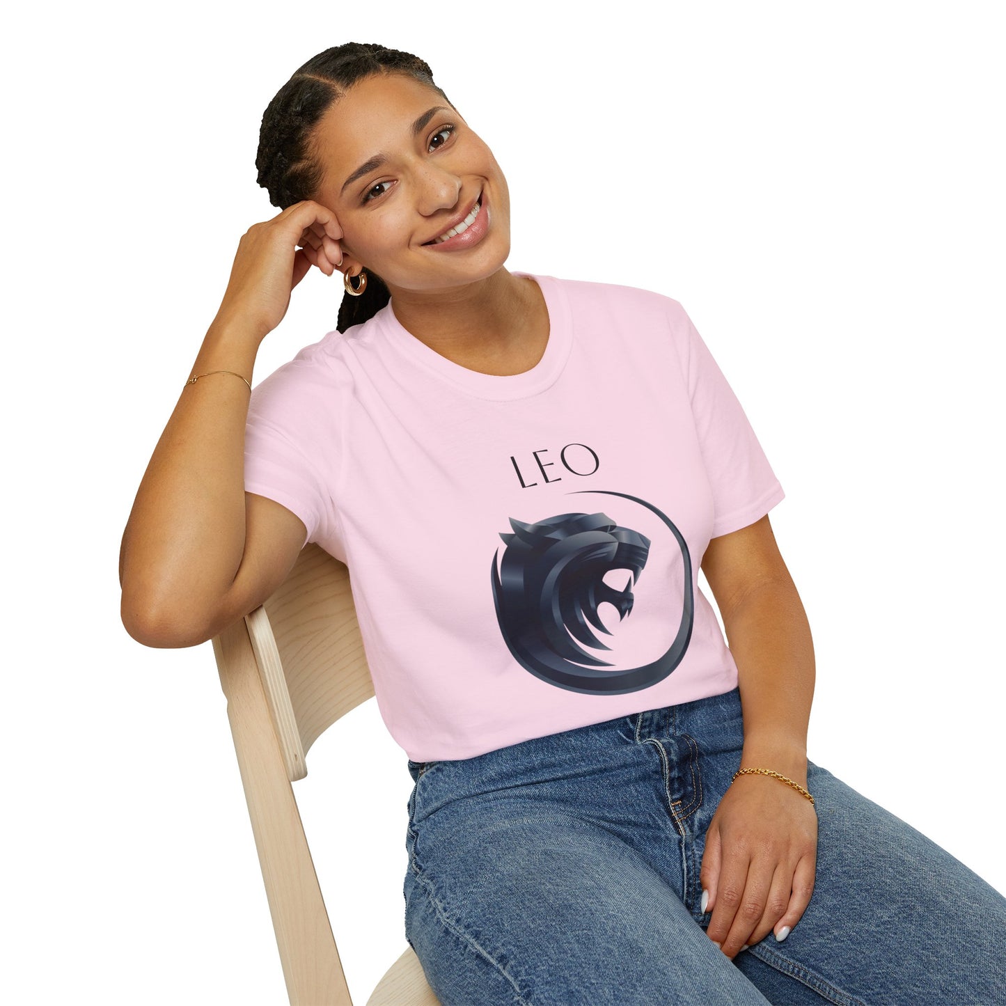 LEO - Unisex Softstyle T-Shirt 100% Cotton Graphic