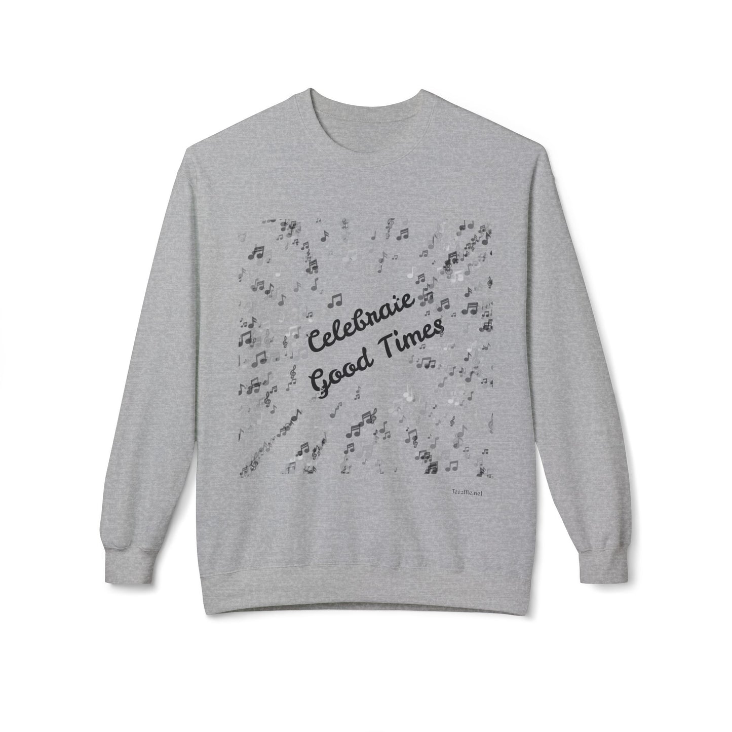 Celebrate good times - Unisex Midweight Softstyle Fleece Crewneck Sweatshirt