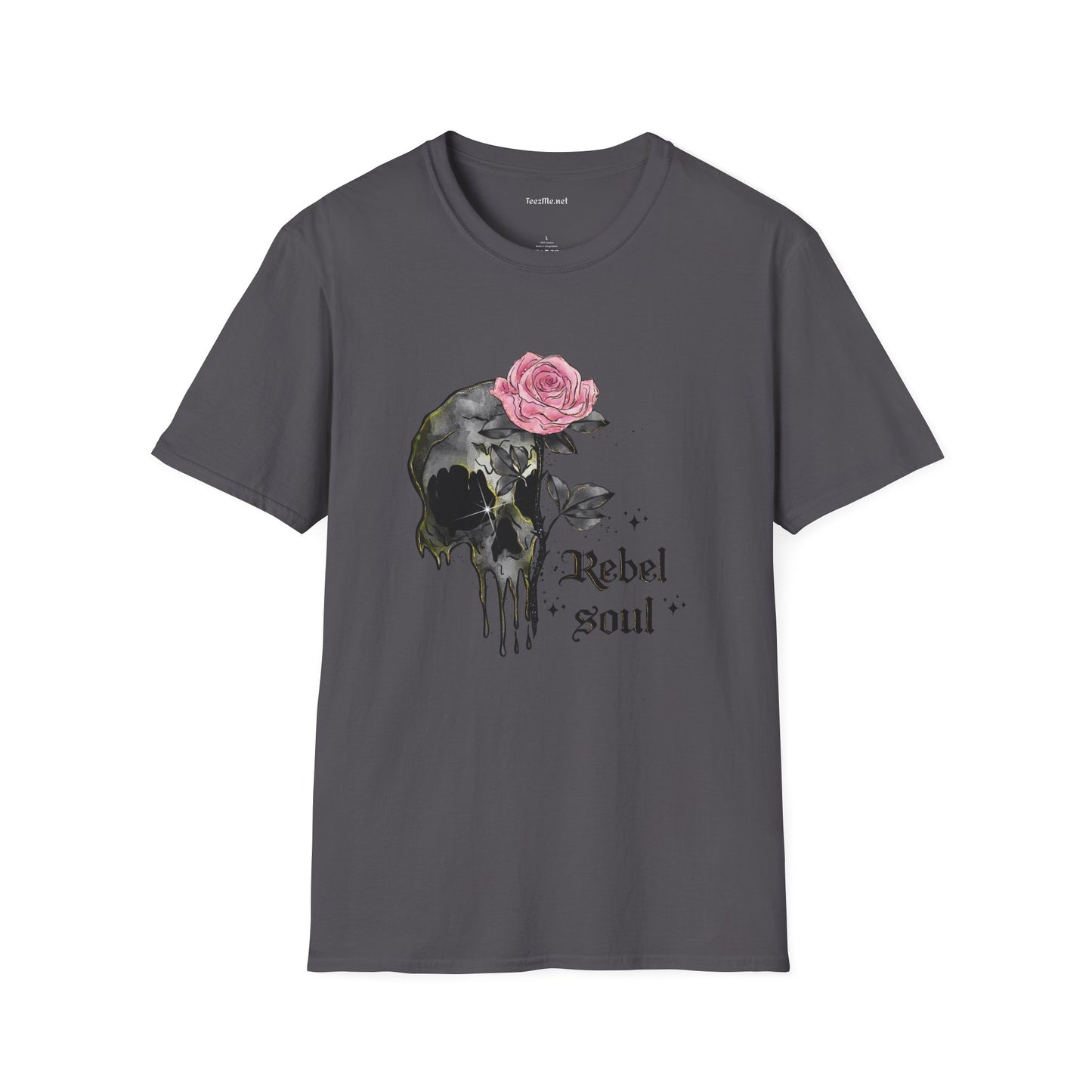 Rebel Soul 1 - Unisex Softstyle T-Shirt 100% Cotton Graphic