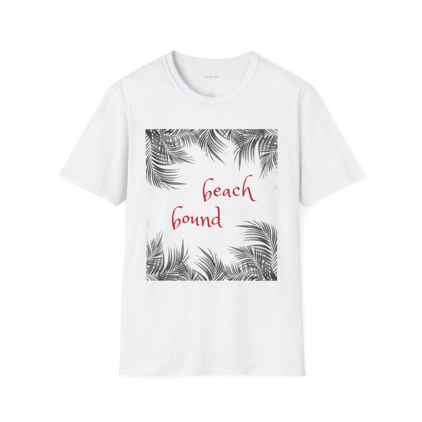 Beach Bound - Unisex Softstyle T-Shirt 100% Cotton Graphic