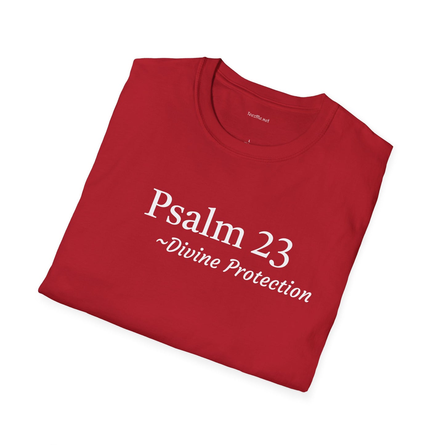 Psalm 23 - Unisex Softstyle T-Shirt 100% Cotton Graphic