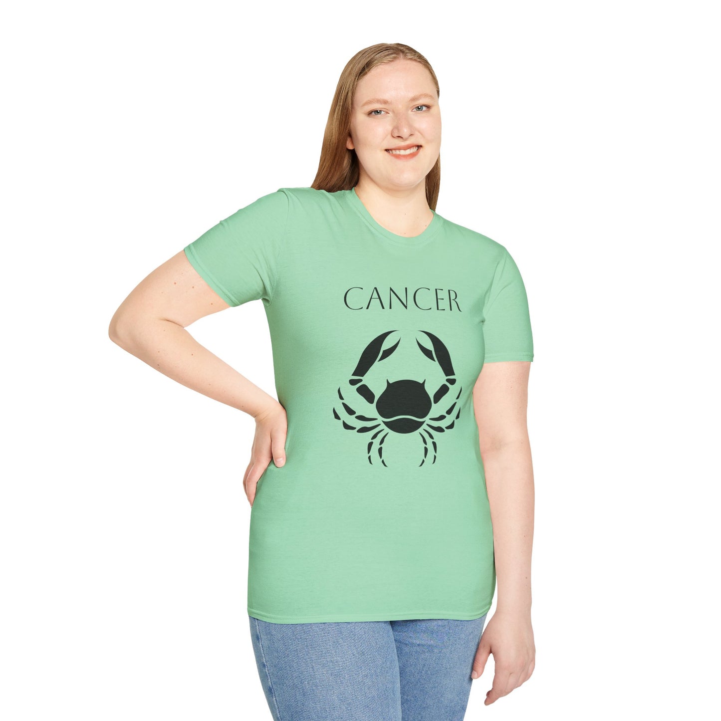 CANCER - Unisex Softstyle T-Shirt 100% Cotton Graphic