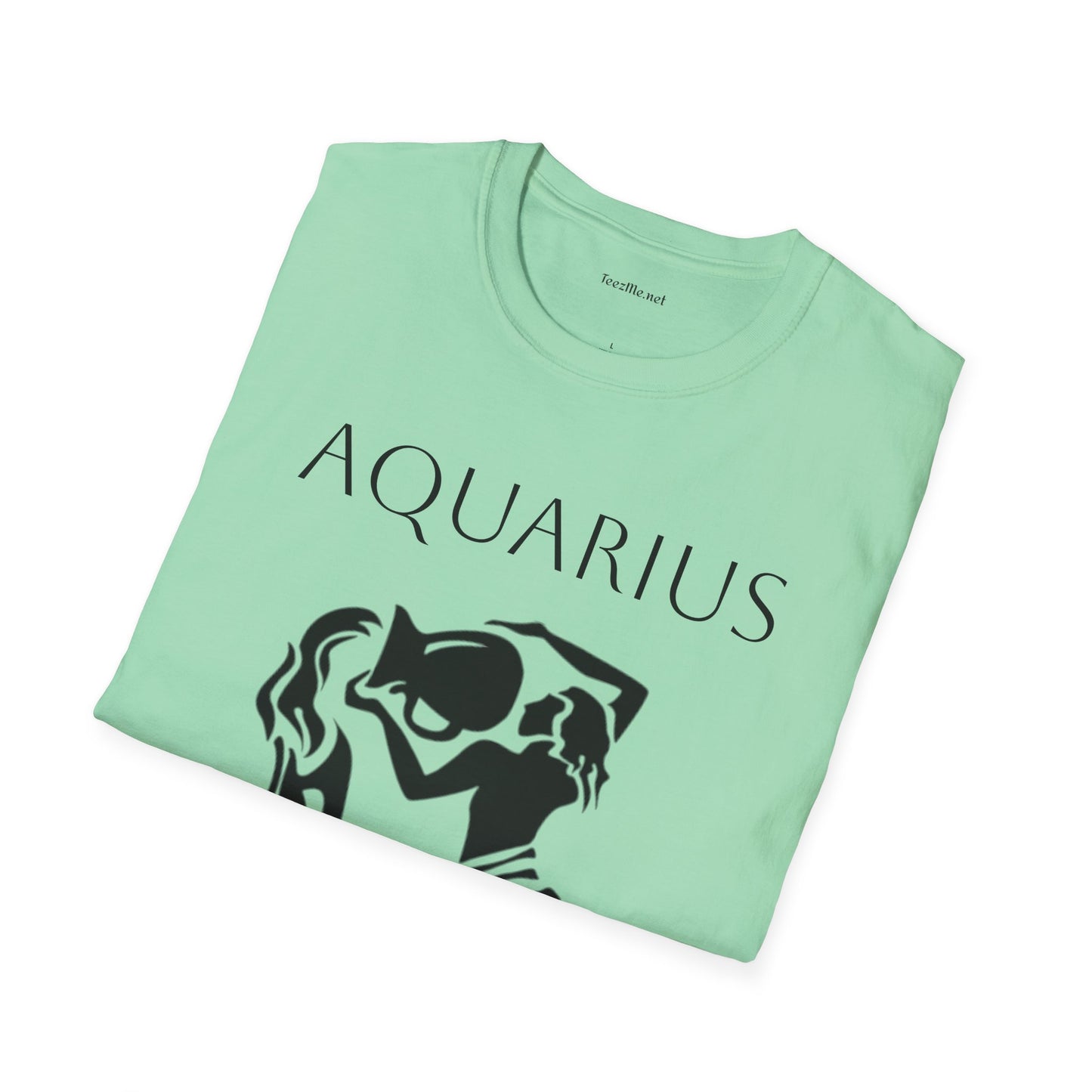 AQUARIUS - Unisex Softstyle T-Shirt 100% Cotton Graphic
