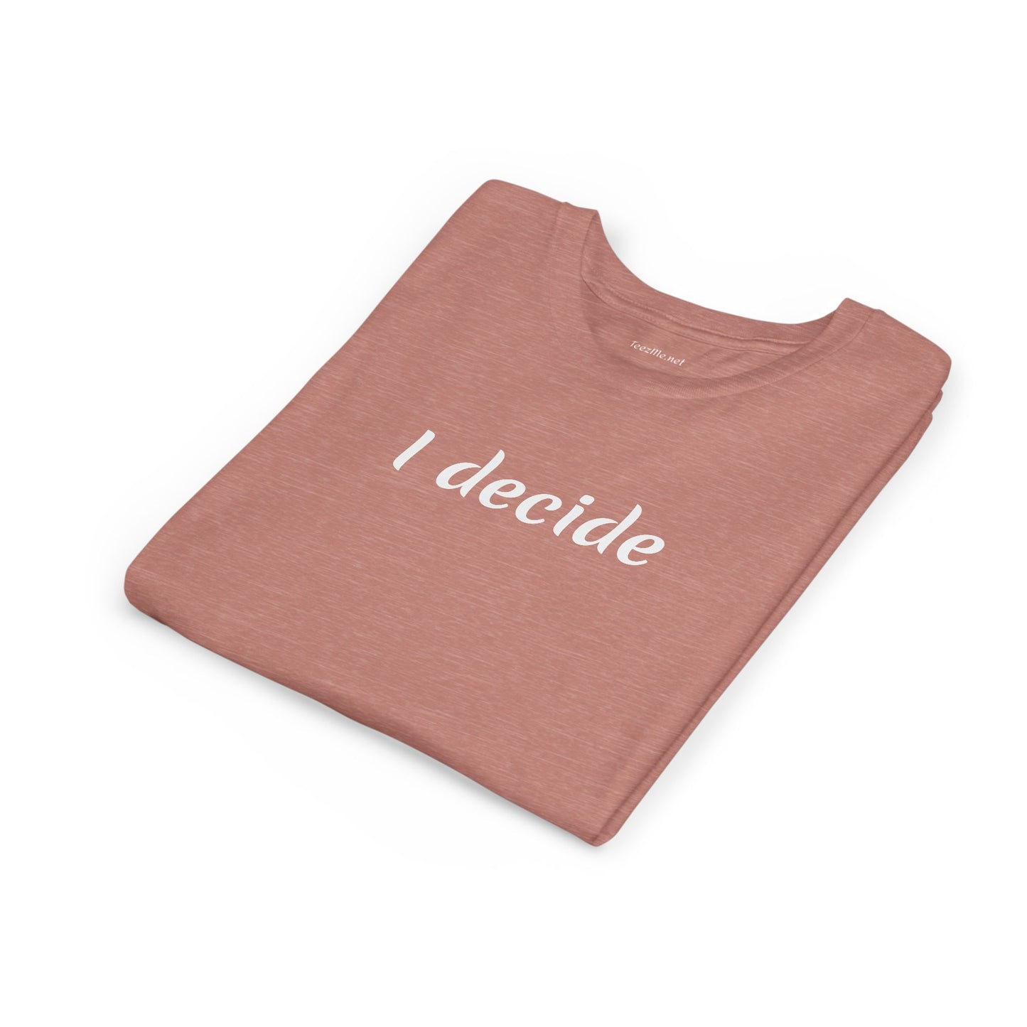 I decide - Unisex Jersey Short Sleeve Tee Petite Adult