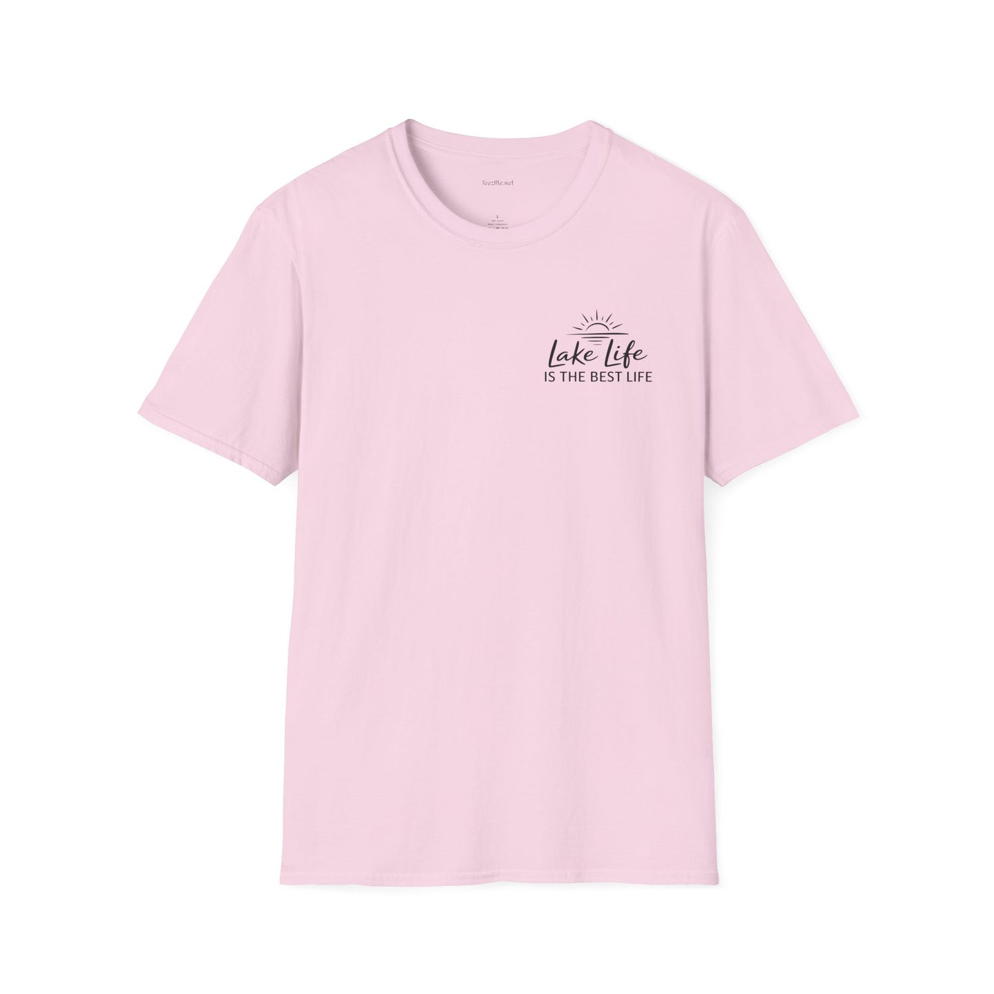 Lake Life Best Life - Unisex Softstyle T-Shirt 100% Cotton Graphic