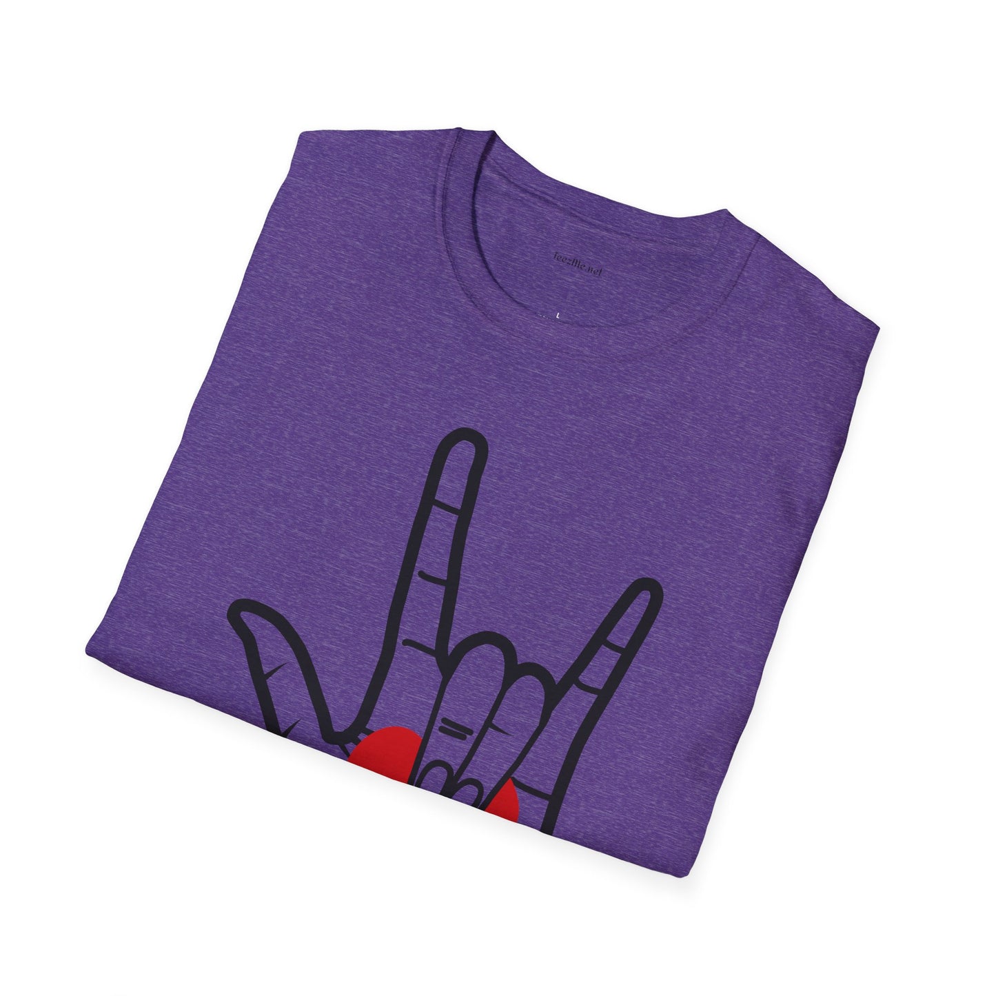 ASL Love  - Unisex Softstyle T-Shirt 100% Cotton Graphic