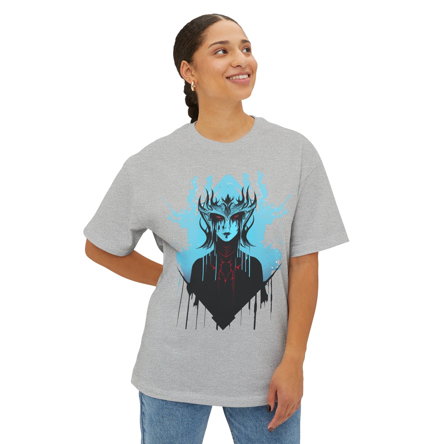 Mystic Abstract Wilderness Unisex Oversized Tee