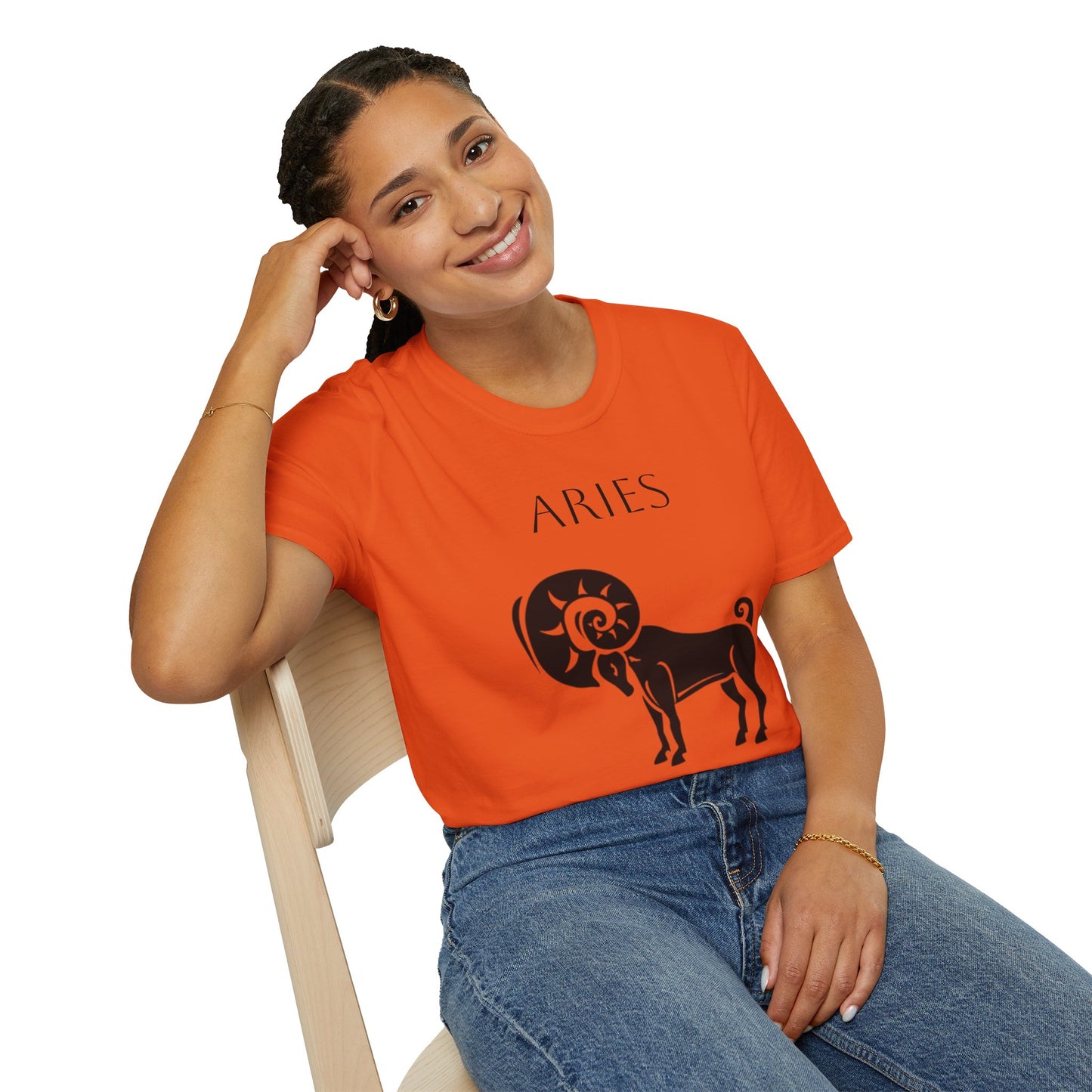 ARIES - Unisex Softstyle T-Shirt 100% Cotton Graphic