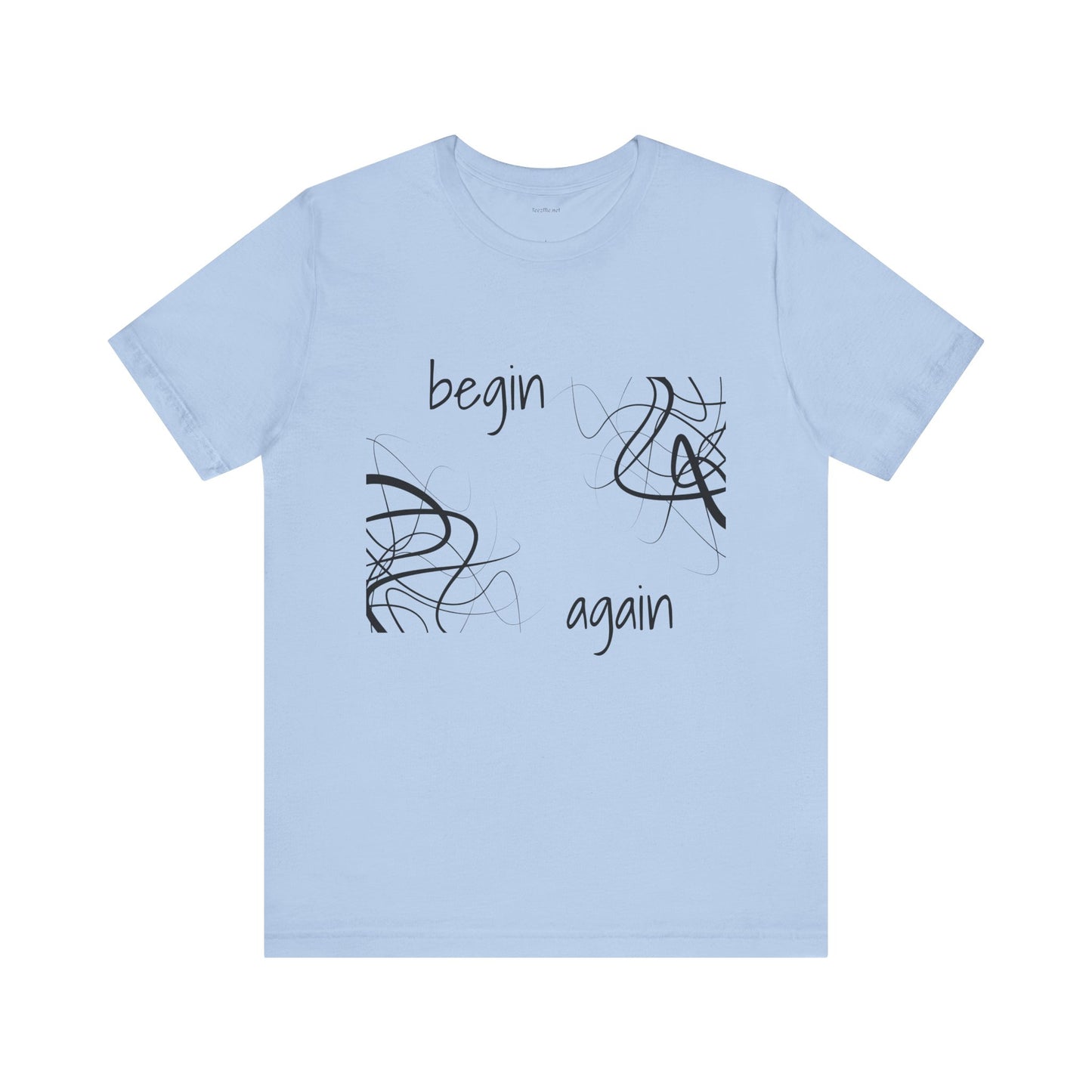 Begin Again - Unisex Jersey Short Sleeve Tee