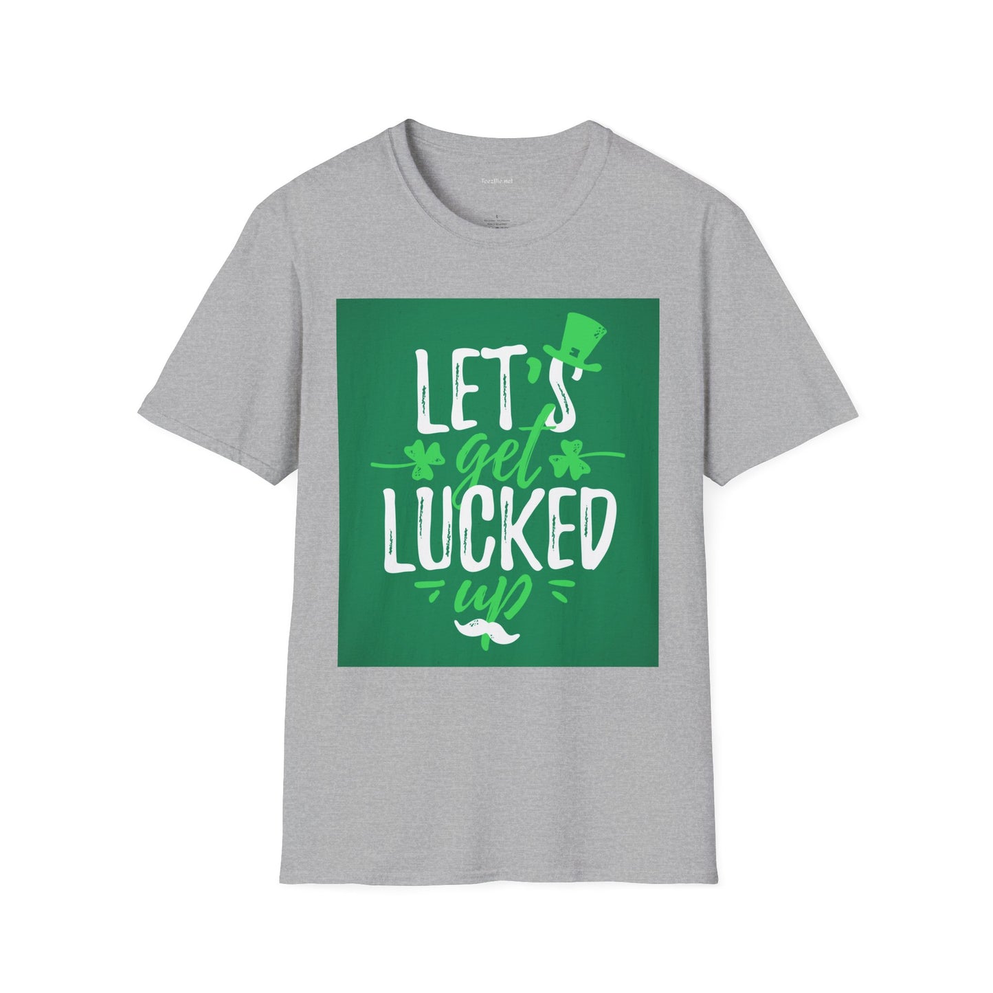 Let's Get Lucked - Unisex Softstyle T-Shirt 100% Cotton Graphic