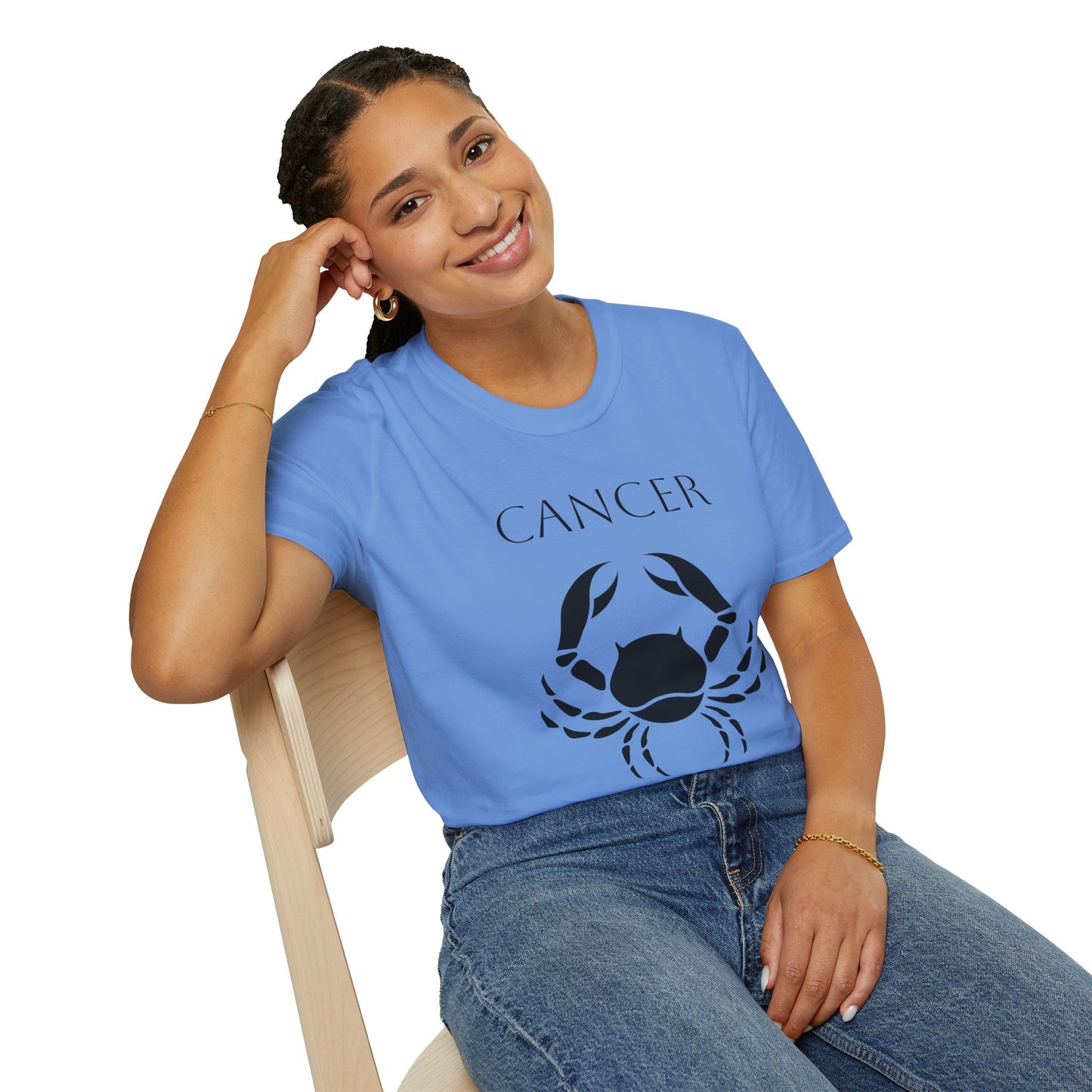 CANCER - Unisex Softstyle T-Shirt 100% Cotton Graphic