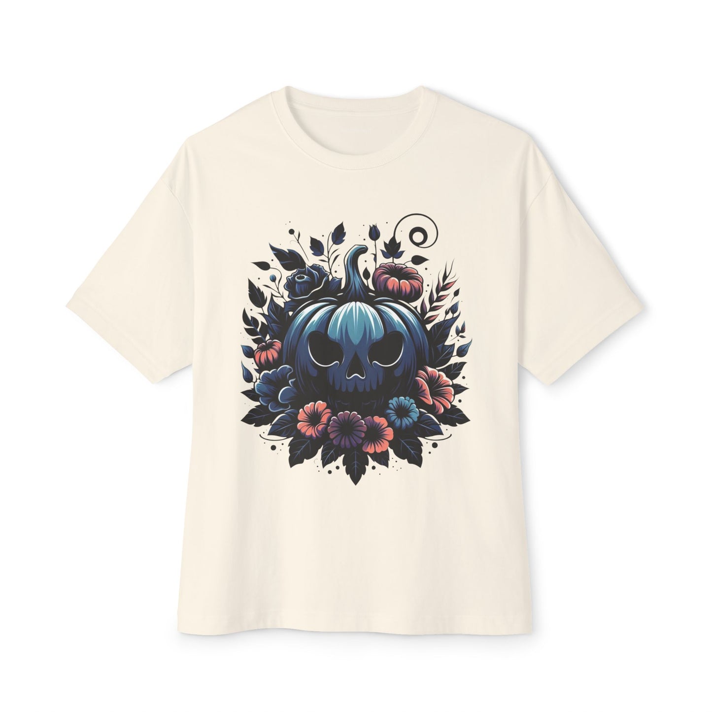 Goth Pumpkin3 - Unisex Oversized Boxy Tee
