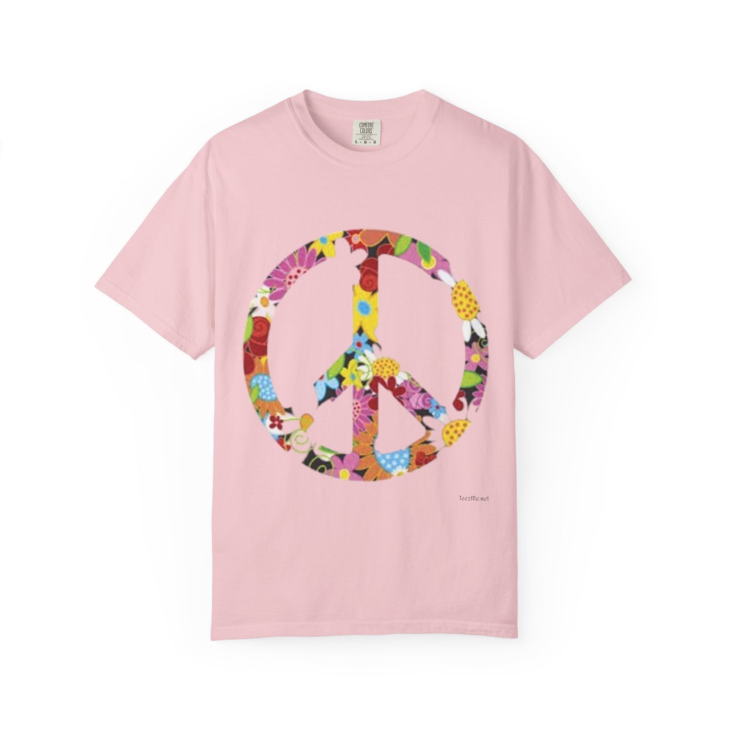 Peace Sign Unisex Garment-Dyed T-shirt