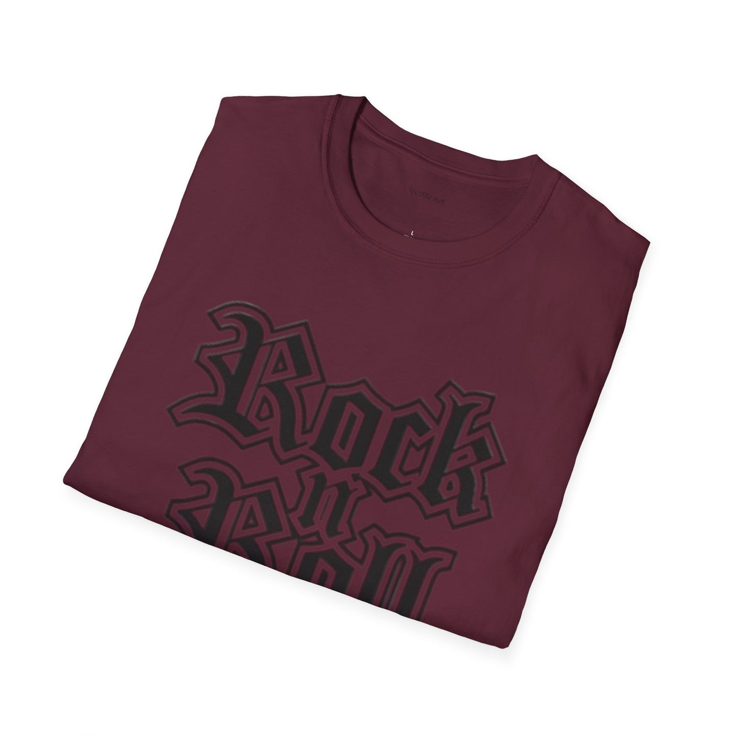 ROCK n ROLL - Unisex Softstyle T-Shirt 100% Cotton Graphic