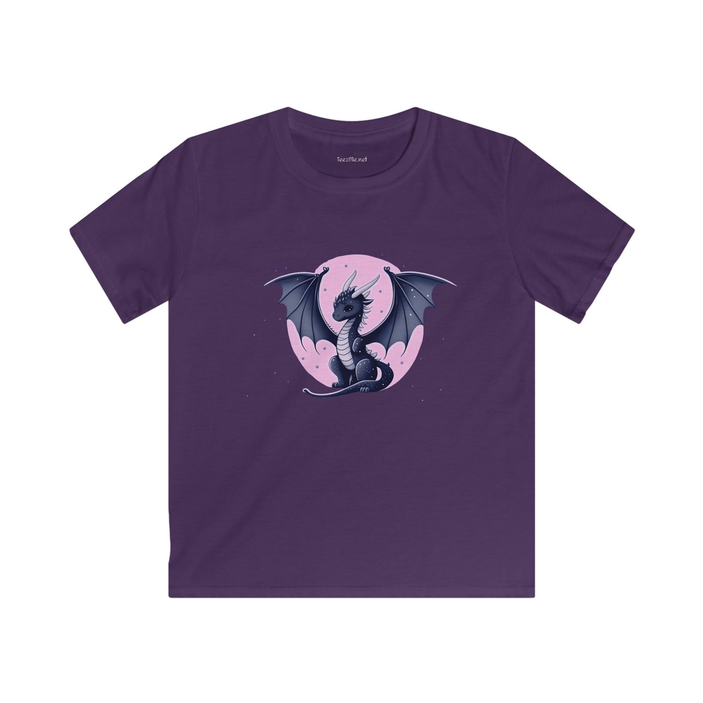 Dragon with Pink Moon Softstyle Tee Children