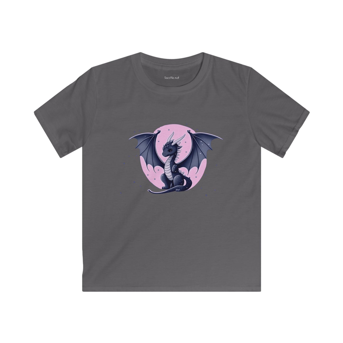 Dragon with Pink Moon Softstyle Tee Children
