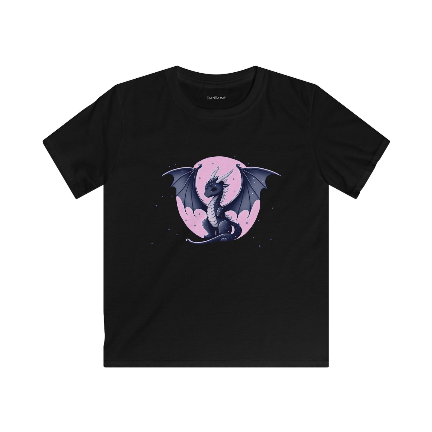 Dragon with Pink Moon Softstyle Tee Children
