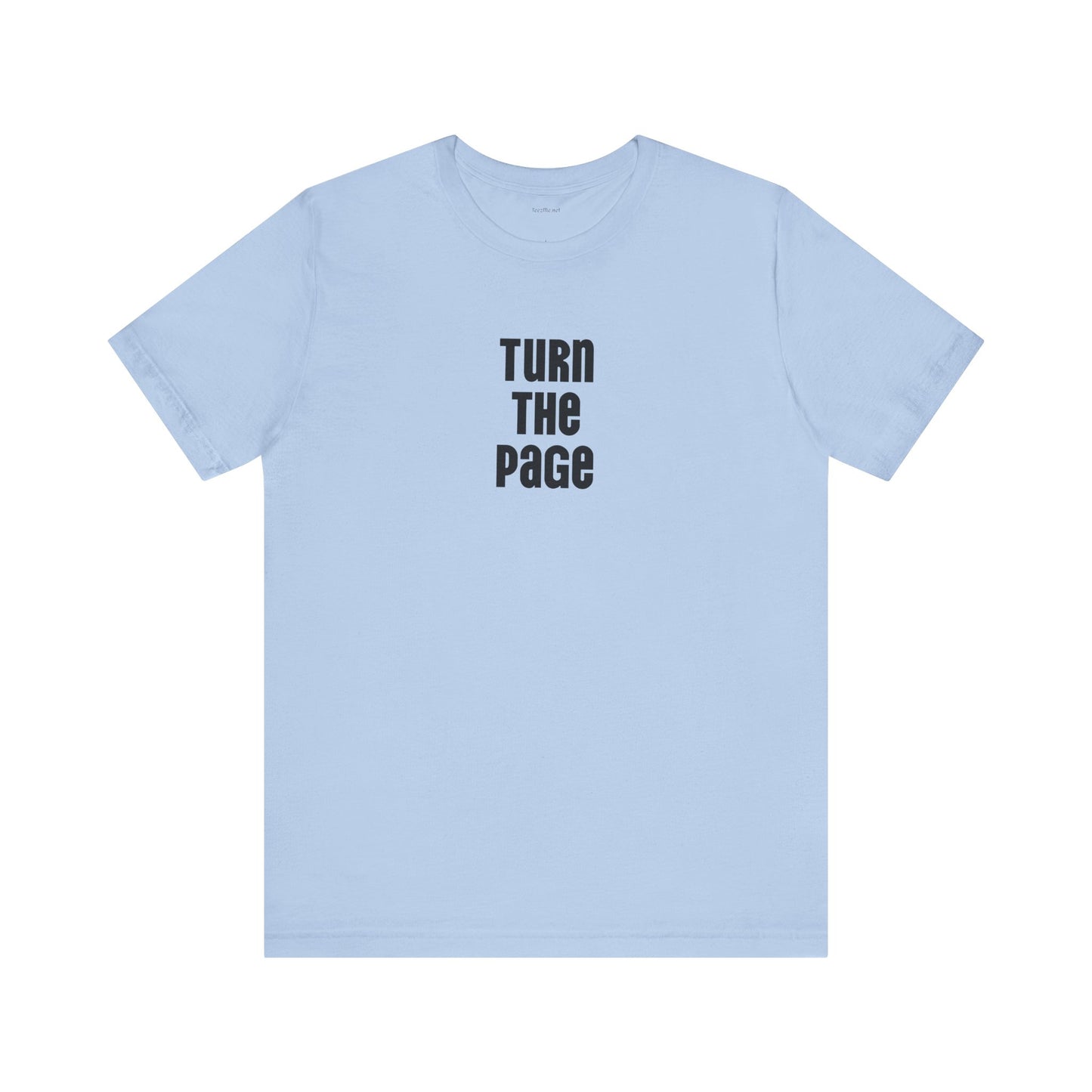 Turn the Page - Unisex Jersey Short Sleeve Tee