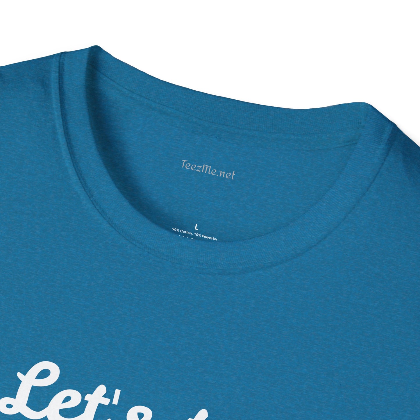 Let's Try Love - Unisex Softstyle T-Shirt 100% Cotton Graphic