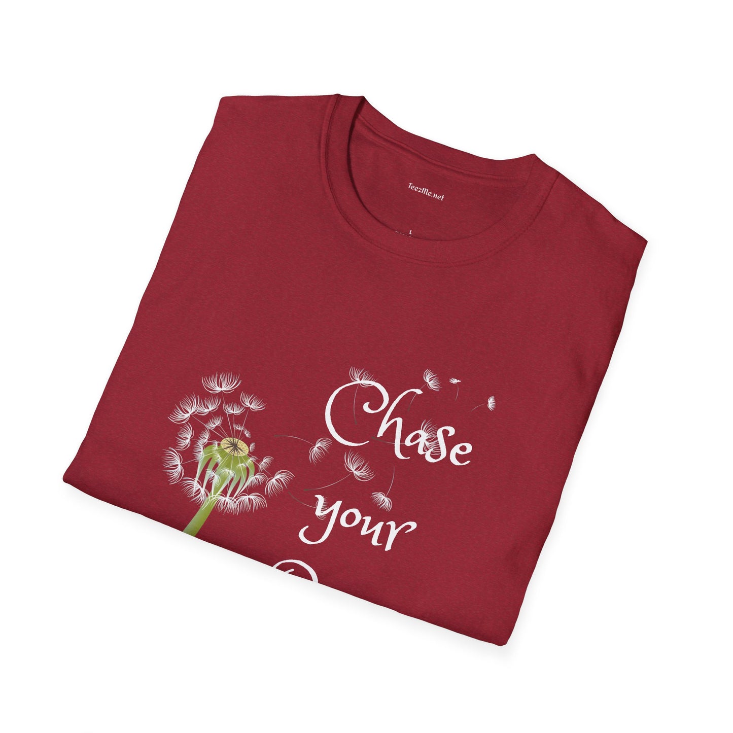 Chase your Peace - Unisex Softstyle T-Shirt 100% Cotton Graphic